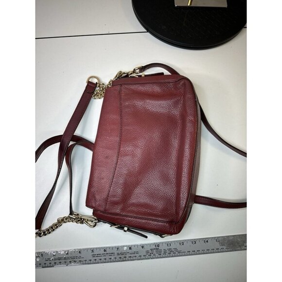 Michael Kors handbag Black Leather/Gold Detail - Picture 9 of 12